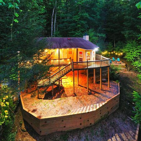 Cozy Cabin Retreat - Hot Tub, Fireplace & Fire Pit Blue Ridge Esterno foto